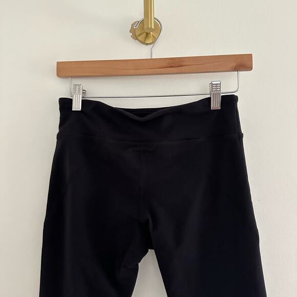 Tory Sport Cropped Activewear Leggings Black M - Picture 6 of 9